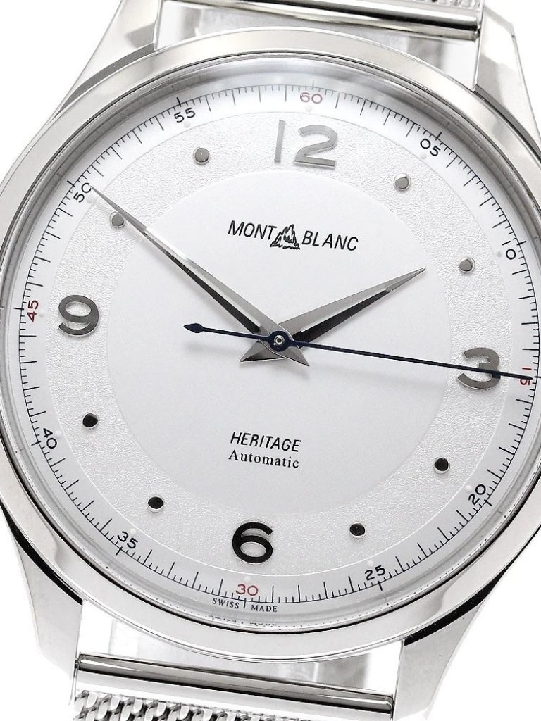 Montblanc Heritage 119945 Silver Dial Automatic Mens Watch949782